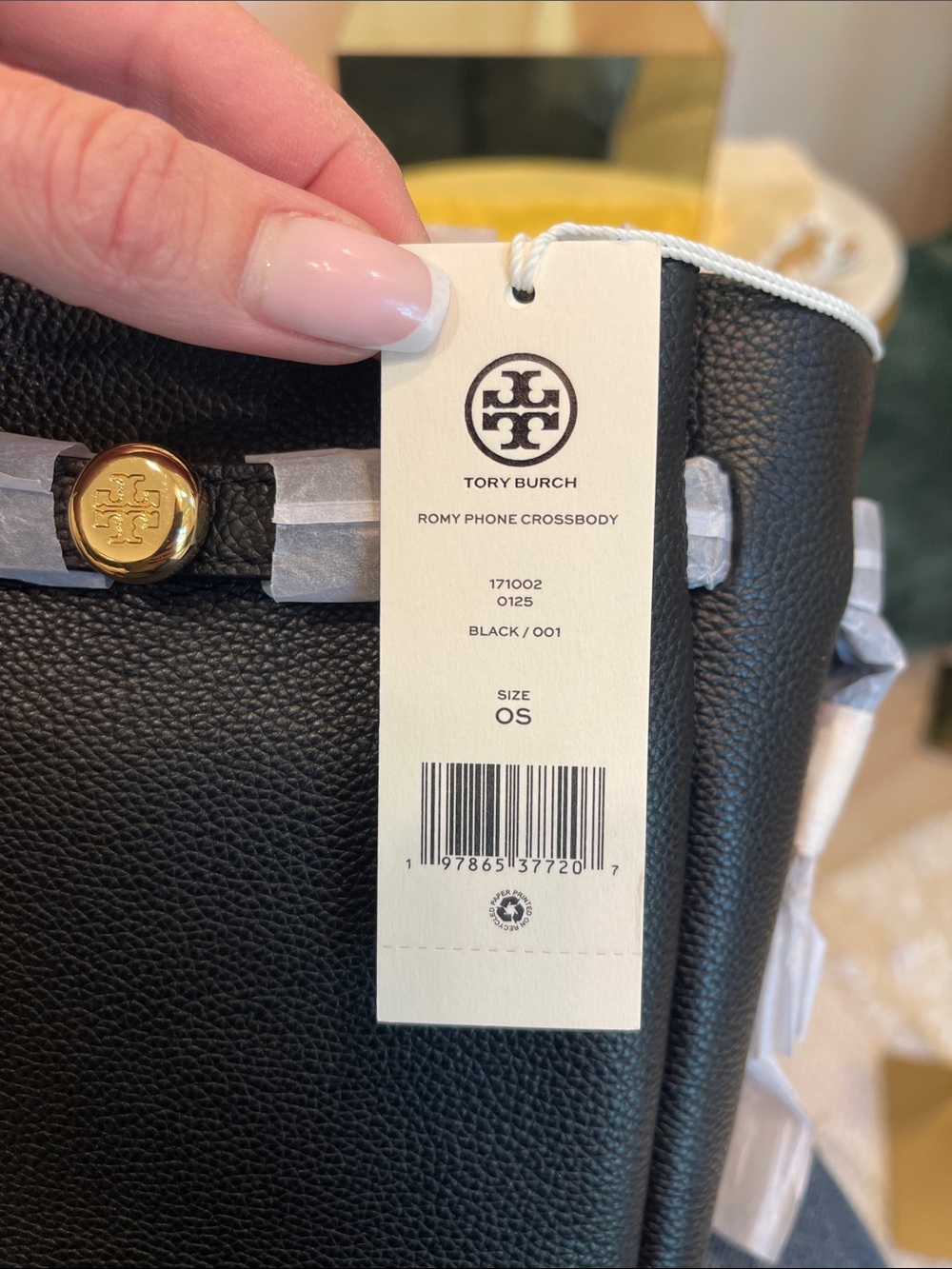 NWT Tory Burch Black Romy Small Bucket Bag - Picture 7 of 8